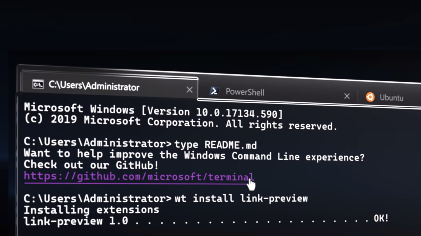 Microsoft выпустила Windows Terminal 1.6 и Windows Terminal 1.7 Preview с настройками пользовательского интерфейса