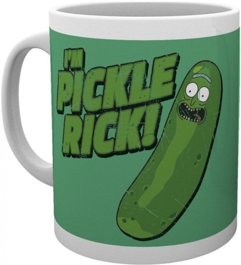 Кружка GB eye Rick and Morty Pickle Rick Ceramic Mug Чашка 295 ml -   -