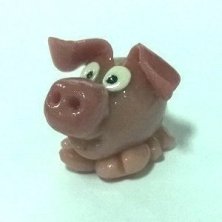 World of Warcraft pet pig  Поросёнок Figure