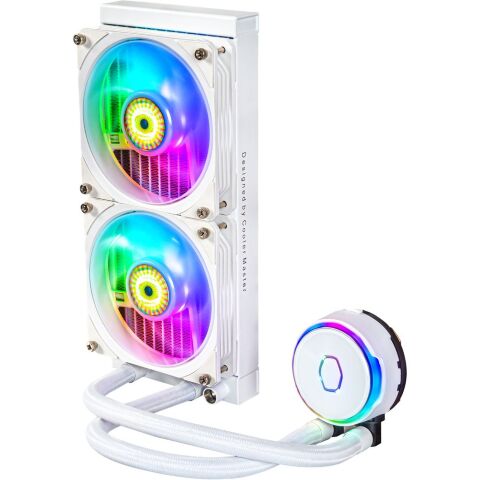 Система жидкостного охлаждения CoolerMaster MasterLiquid PL240 Flux White Edition (MLY-D24M-A23PZ-RW) - Системы водного охлаждения  - Системы водного охлаждения 