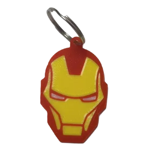 Брелок Marvel Iron-man Keychain Залізна Людина ABS пластик 5 см. №1 -   -  