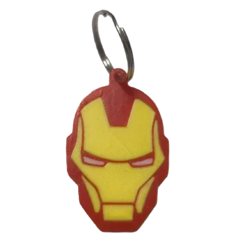 Брелок Marvel Iron-man Keychain Залізна Людина ABS пластик 5 см. №1 -   -  
