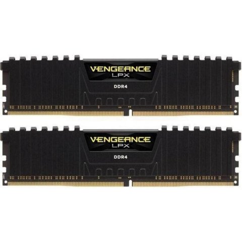 Модуль памяти для компьютера DDR4 16GB (2x8GB) 3600 MHz Vengeance LPX Black Corsair (CMK16GX4M2D3600C18) - Нулевой остаток (Feed)  - Нулевой остаток (Feed)
