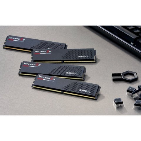 Модуль памяти для компьютера DDR5 32GB (2x16GB) 6000 MHz Ripjaws S5 G.Skill (F5-6000J3238F16GX2-RS5K) - Нулевой остаток (Feed)  - Нулевой остаток (Feed)