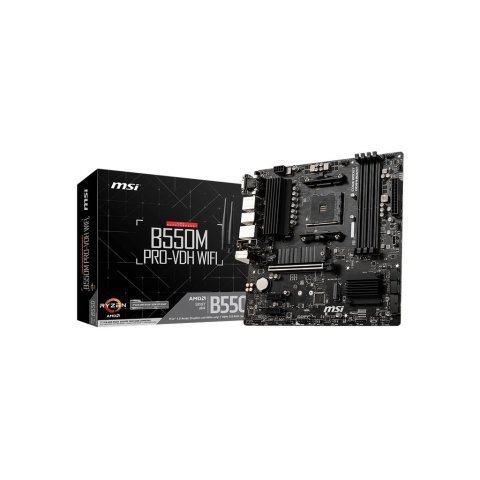 Материнская плата MSI B550M PRO-VDH WIFI - Нулевой остаток (Feed)  - Нулевой остаток (Feed)