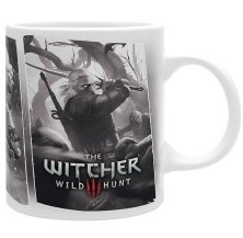 Чашка WITCHER Geralt, Ciri and Yennefer Mug Кружка Ведьмак Геральт Цири Йеннифэр 320 мл