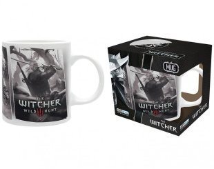 Чашка WITCHER Geralt, Ciri and Yennefer Mug Кружка Ведьмак Геральт Цири Йеннифэр 320 мл