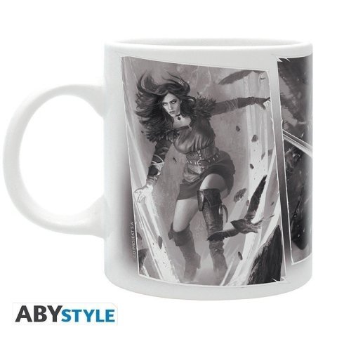 Чашка WITCHER Geralt, Ciri and Yennefer Mug Кружка Ведьмак Геральт Цири Йеннифэр 320 мл -   -  