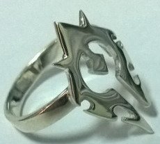 Кільце World of warcraft Horde (silver 925) розміри 15-18 -   -  