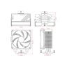 Кулер для процессора ID-Cooling Frozn A410 ARGB White (FROZN A410 ARGB White)