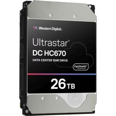 Жесткий диск 3.5" 26TB Ultrastar DC HC670 WD (0F61452 / WSH722626ALN607) - Жесткие диски (HDD) - Жесткие диски (HDD)