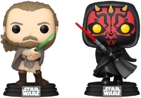 Фигурка Funko Star Wars: Qui-Gon Jinn vs Darth Maul Фанко Квай-Гон Джинн и Дарт Мол Exclusive -   -