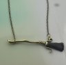 Ожерелье Harry Potter Firebolt deathly hallows