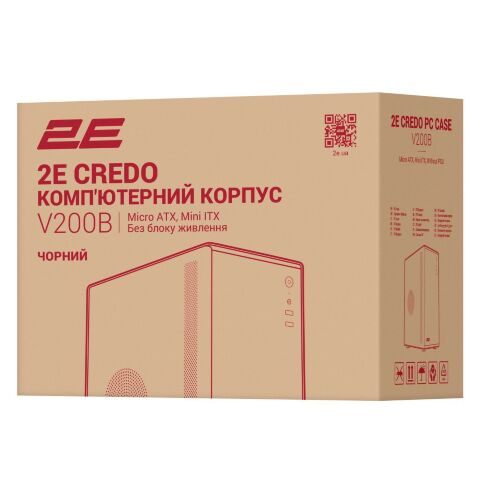 Корпус для ПК 2E 2E-V200B - Корпуса  - Корпуса 