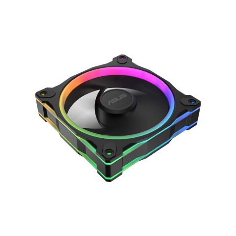 Кулер для корпуса ASUS PRIME MR120 ARGB BLACK 3IN1 (90DA00I0-B09020) - Нулевой остаток (Feed) - Нулевой остаток (Feed)