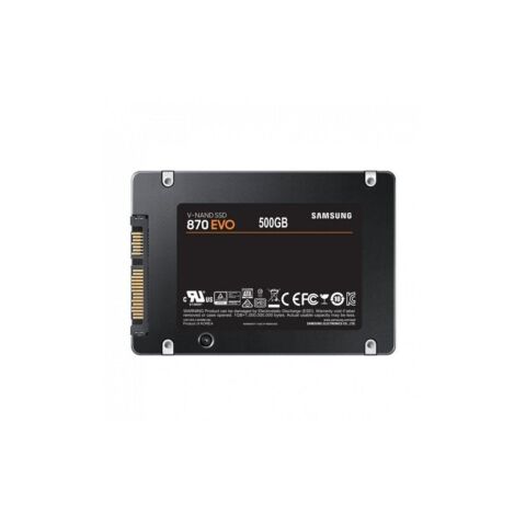 Накопитель SSD 2.5" 500GB 870 EVO Samsung (MZ-77E500B/EU) - Внутренние SSD  - Внутренние SSD 