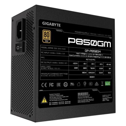 Блок питания GIGABYTE 850W (GP-P850GM) - Блоки питания  - Блоки питания 