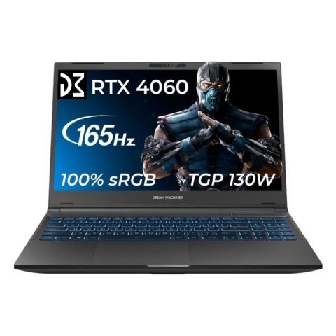 Ноутбук Dream Machines RG4060-15 (RG4060-15UA52) - Нулевой остаток (Feed)  - Нулевой остаток (Feed)