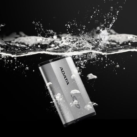 Накопитель SSD USB 3.2 4TB ADATA (SD810-4000G-CSG) - Внутренние SSD  - Внутренние SSD 