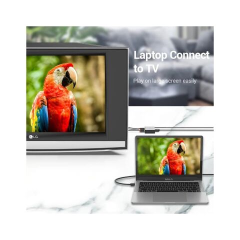 Конвертор HDMI to RCA Metal Type black Vention (AEEB0) - Контроллеры и конверторы  - Контроллеры и конверторы 