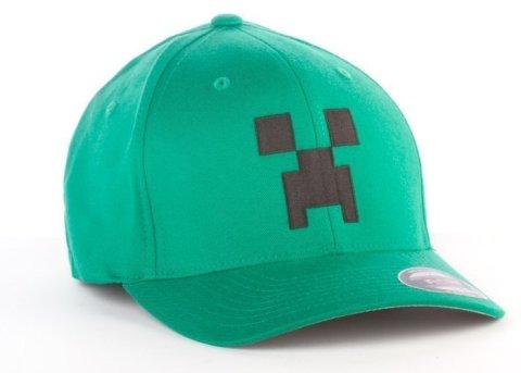 Кепка Minecraft Creeper Flexfit Hat (размер L/XL) - -