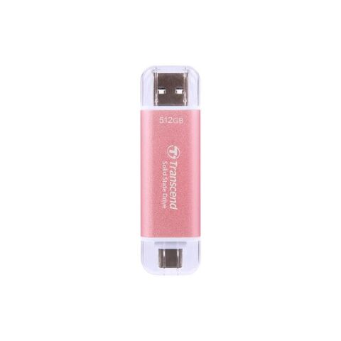 Накопитель SSD USB 3.2 512GB Transcend (TS512GESD310P) - Внутренние SSD  - Внутренние SSD 
