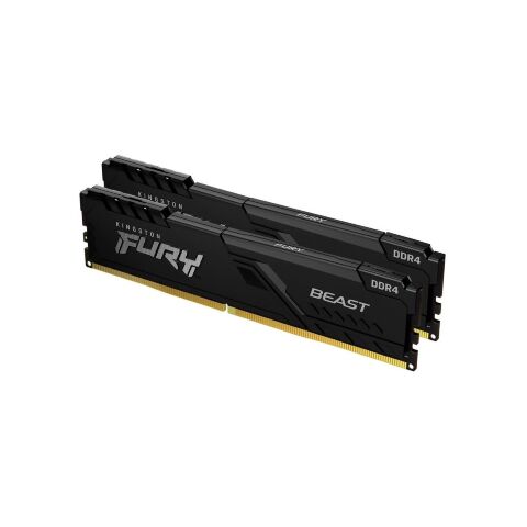 Модуль памяти для компьютера DDR4 16GB (2x8GB) 3200 MHz Black Kingston Fury (ex.HyperX) (KF432C16BBK2/16WP) - Модули памяти для компьютера  - Модули памяти для компьютера 