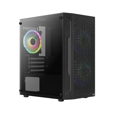 Корпус для ПК AeroCool Trinity Mini-G-BK-v2 (ACCS-PV32033.11) - Корпуса  - Корпуса 