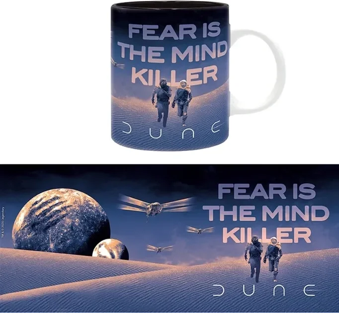 Чашка Abystyle DUNE Fear is the mind-killer Mug кухоль Дюна 320 мл.