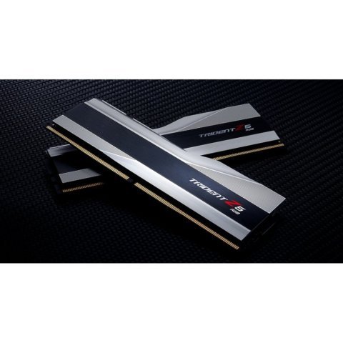 Модуль памяти для компьютера DDR5 32GB (2x16GB) 6000 MHz Trident Z5 RGB Silver G.Skill (F5-6000J3636F16GX2-TZ5RS) - Нулевой остаток (Feed)  - Нулевой остаток (Feed)