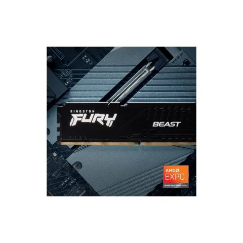 Модуль памяти для компьютера DDR5 8GB 6000 MHz Beast AM5 Black Fury (KF560C36BBE-8) - Нулевой остаток (Feed)  - Нулевой остаток (Feed) 