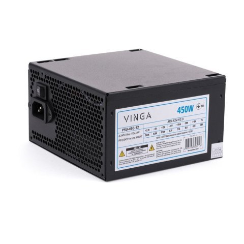 Блок питания Vinga 450W ОЕМ (PSU-450-12) - Блоки питания  - Блоки питания 