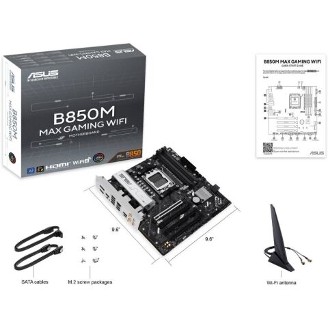 Материнская плата ASUS B850M MAX GAMING WIFI - Системные (материнские) платы - Системные (материнские) платы