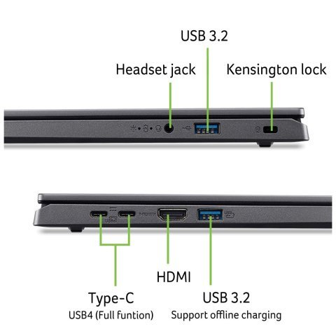 Ноутбук Acer Aspire 15 A15-61M-R22U (NX.JDHEU.006) - Нулевой остаток (Feed)  - Нулевой остаток (Feed) 