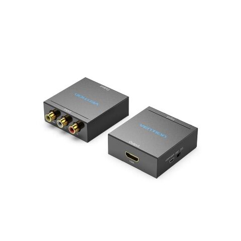 Конвертор RCA to HDMI black Vention (AEFB0) - Контроллеры и конверторы  - Контроллеры и конверторы 