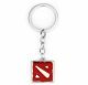 Брелок DOTA 2 Logo Дота 2 (колір срібло) -   -  