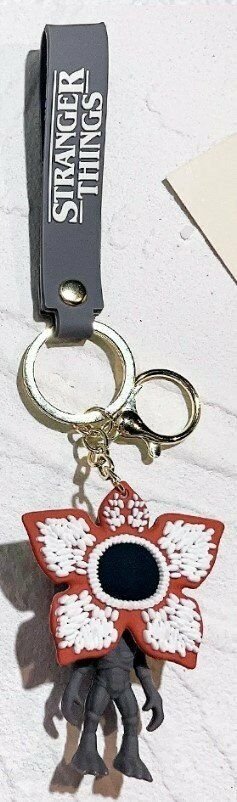 Брелок подвеска на рюкзак Stranger Things Demogorgon 3D Keychain Очень странные дела Демогоргон - -
