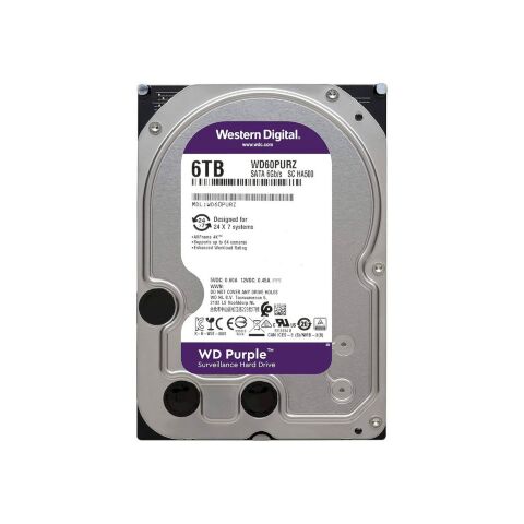 Жесткий диск 3.5" 6TB WD (WD64PURZ) - Жесткие диски (HDD)  - Жесткие диски (HDD) 