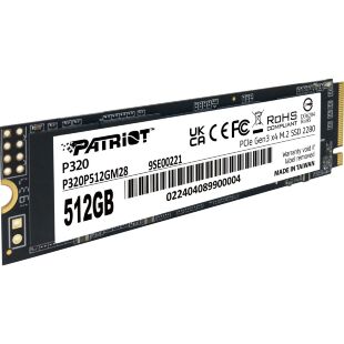 Накопитель SSD M.2 2280 512GB Patriot (P320P512GM28)
