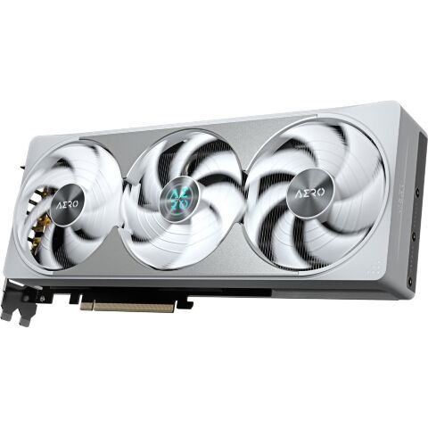 Видеокарта GIGABYTE GeForce RTX5080 16GB AERO OC SFF (GV-N5080AERO OC-16GD) - Видеокарты  - Видеокарты 
