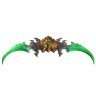 Іграшка World of Warcraft Warglaive Of Azzinoth Клинки Аззинота метал 21 см.
