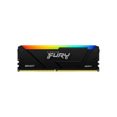 Модуль памяти для компьютера DDR4 32GB (2x16GB) 3200 MHz Beast RGB Black Kingston Fury (ex.HyperX) (KF432C16BB12AK2/32WP) - Модули памяти для компьютера  - Модули памяти для компьютера 