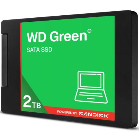 Накопитель SSD 2.5" 2TB GREEN WD (WDS200T5G0A-00CPT0) - Внутренние SSD  - Внутренние SSD 