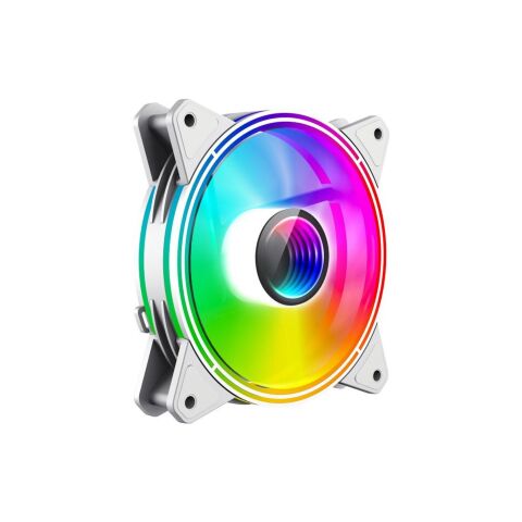 Кулер для корпуса Gamemax FN-12Rainbow-Q-Infinity WT - Нулевой остаток (Feed)  - Нулевой остаток (Feed) 