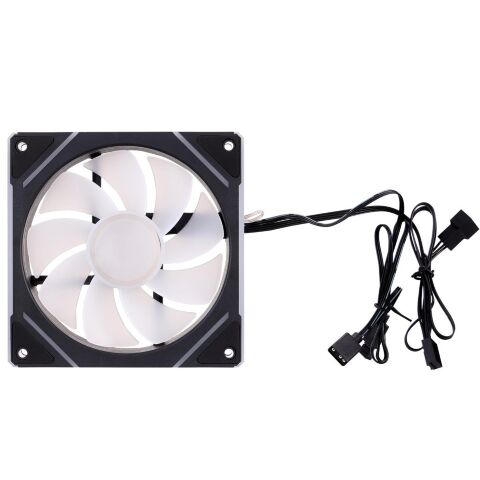 Кулер для корпуса 1stPlayer FC7 Black (FC7-BK-1IN1) - Нулевой остаток (Feed)  - Нулевой остаток (Feed) 