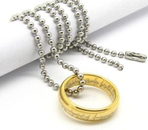 Кільце LOTR Ring c ланцюжком №2 -   -  
