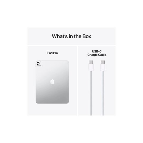 Планшет Apple iPad Pro 11" M5 Wi‑Fi 256GB with standard glass - Silver (MDWL4TY/A) - Планшеты  - Планшеты 