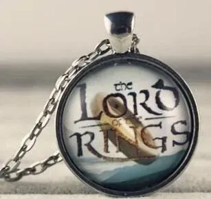 Брелок LOTR The lord of the rings (метал + скло) -   -  
