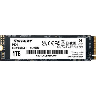 Накопитель SSD M.2 2280 1TB Patriot (P320P1TBM28)