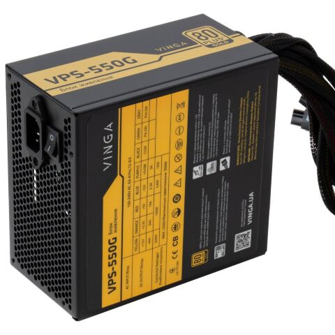 Блок питания Vinga 550W (VPS-550G) - Блоки питания  - Блоки питания 